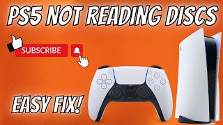 PLAYSTATION 5 NOT READING DISCS  EASY FIX New September 2024 [upl. by Assirak]