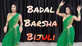 Badal Barsha Bijuli Sawan Ko Pani  Nepali Song  Trending Song  Sawan ko pani  Dance video [upl. by Shull]