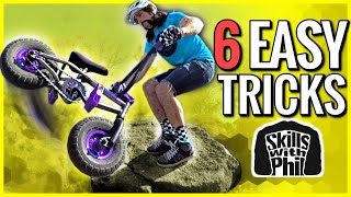 6 Fun Mini Rocker BMX Tricks  From Beginner to more Advanced [upl. by Oigolue504]