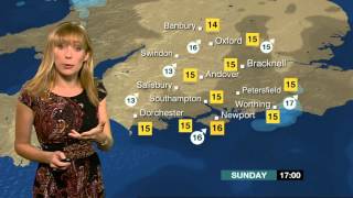 Holly Green South Weather Saturday 2014 10 25 [upl. by Alyak]