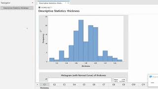 Como realizar un Histograma en Minitab [upl. by Hawthorn]