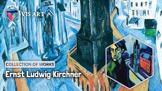 786 Drawings and Paintings by Ernst Ludwig Kirchner A Stunning Collection HDPart 1 [upl. by Ocire]