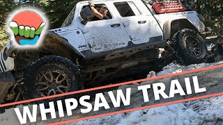 TROUBLE ON THE WHIPSAW TRAIL 4X4 OFF ROAD [upl. by Iroak]