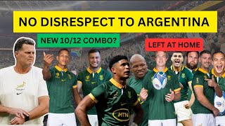 Rassie Erasmus Names His 28 Man Squad to Tour Argentina  My Thoughts [upl. by Gunzburg534]