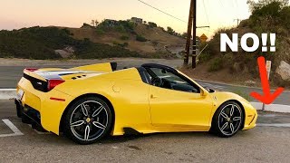 MY FERRARI 458 SPECIALE APERTA ALREADY BROKE [upl. by Nasas112]