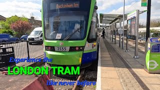 Tram Ride Through South London  Exploring the London Tram from Beckenham to Wimbledon [upl. by Enyrat142]