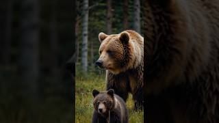 The bear in the big forest cute animals shrotsfeed [upl. by Leicester894]