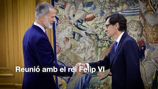 Reunió amb el rei Felip VI [upl. by Norene140]