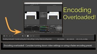 OBS Studio 2310  Encoding Overloaded Problem solving using Log Files [upl. by Cathie]