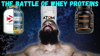 Whey protein CONCENTRATE VS ISOLATE VS HYDROLYSATE Which one should you buy🤔 [upl. by Anaizit]