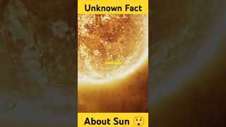 Unknown fact about our sun 🌞  shorts facts viral spacefacts [upl. by Annairam]