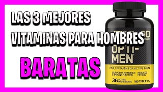 Mejores vitaminas para hombre calidad precio en 2024 ✅ ¿Qué multivitamínico comprar barato [upl. by Oimetra911]