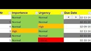 Task manager in Excel  free template [upl. by Edna516]