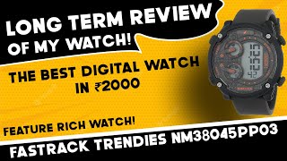 Long Term Review of Fastrack Trendies Watch  Best Digital Watch in ₹2000  AbhisarTheTechy [upl. by Nivat]