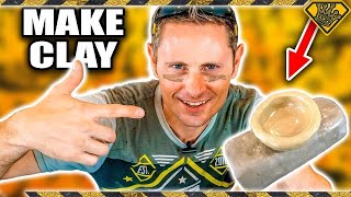 How To Make CLAY from DIRT Making Clay Is Easy amp TKOR Shows You The Easiest DIY Clay In The World [upl. by Dori]