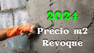 Precio m2 REVOQUE 2024 [upl. by Ybbed]