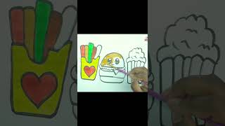 drawingforkids howtodraw coloring drawing draw stepbystepdrawing artforkids icecream [upl. by Aihseyt746]