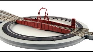 New N Scale Kato Turntable Review [upl. by Lang]