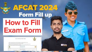 AFCAT 2024 Form Filling I How to Fill Form Online for AFCAT 2024 EXAM I AFCAT 2024 EXAM Form [upl. by Novyar]