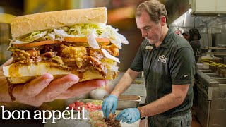 A Day Making The Most Famous Sandwiches in New Orleans  On The Line  Bon Appétit [upl. by Wall109]