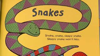 Snakes Wriggle and Roar poems [upl. by Aivlis]