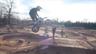 THE PERFECT PITBIKE TRACK HUGE TRANSFER [upl. by Neumann]