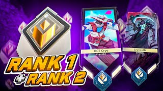 Getting Rank 1 amp 2 RADIANT In VALORANT   100T Cryo [upl. by Verdie]