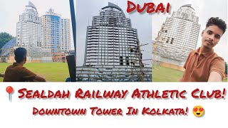 120 FT DOWNTOWN TOWER 🗼 IN 😍 KOLKATA  SEALDAH DURGA PUJA 2024 [upl. by Yokum]