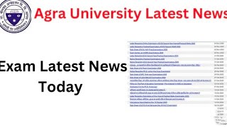 dbrau latest news todaydbrau exam centre listdbrau admit carddbrau re exam formagra university [upl. by Haliak]