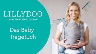 BabyTragetuch – So bindest Du es richtig  Tipps amp Tricks von LILLYDOO Hebamme Sissi Rasche [upl. by Tnahs]