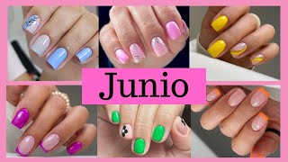 Tendencias en Uñas 2024 para JUNIORecopilación de diseños de uñasNail Art Ideas [upl. by Akimik]