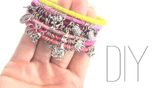 DIY Pulseras de moda decoradas [upl. by Orual]