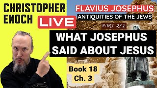 What Josephus Said about Jesus  Antiquities Book 18 Ch 3 Part 282 QampA  Critical Thinking [upl. by Yruam]