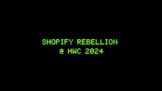 Shopify Rebellion  Halo World 2024 Trailer [upl. by Sheffield421]