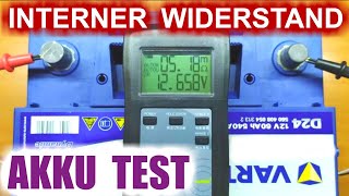 YR1035 TR1035 Interne Widerstand Tester Lithium Auto Batterie lifepo4 Solaranlage Balkonkraftwerk [upl. by Donell]