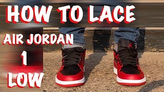 4 WAYS HOW TO LACE NIKE DUNK 1 LOW  Laces Styles [upl. by Thea]