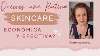 ✨ Rutina de Cuidado Facial Económica y Efectiva  Funciona ✨ [upl. by Eleni506]