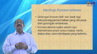 JKP 101 Ideologi Politik Ideologi Konservatisme [upl. by Strohl707]