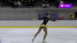 LTU Figure Skating Championship 2023 Intermediate Novice GIRLS FS Urte Isabel PRUSAITE [upl. by Anaek618]