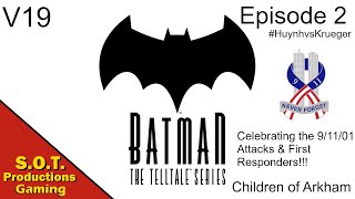 Batman  The Telltale Series V19  Episode 2  Children of Arkham Clip at Start 911 Tribute [upl. by Rainwater]