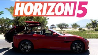 Forza Horizon 5  Avoir sa voiture décapotable  Ferrari PORTOFINO 1 [upl. by Cerveny]