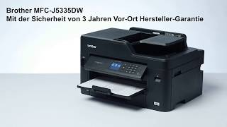 Brother All in One Drucker MFCJ5335DW mit WLAN und Duplexdruck  Produktvideo [upl. by Adnola780]