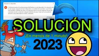 ✅✅ SOLUCIÓN Error“C\Windows\system32\config\systemprofile\Desktop”  Windows 10 En 2023 [upl. by Faucher]