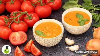 🍅 Soupe à la tomate amp au basilic [upl. by Rogerio]