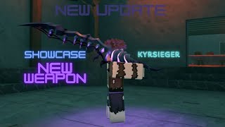 NEW WEAPON Deepwoken Showcase Kyrsieger [upl. by Ellehcim]