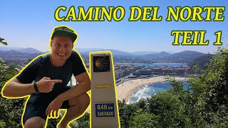 Camino del Norte  Teil 1  Zu Fuß an Spaniens Nordküste  Jakobsweg [upl. by Attevaj727]