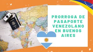 PRÓRROGA DE PASAPORTE VENEZOLANO [upl. by Iv]