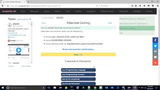 How to disable hibernate second level cache  javapedianet [upl. by Eveivenej]