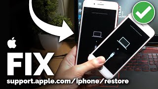 How to Fix supportapplecomiphonerestore on iOS 14 iPhone 1211XRX87  iPhone not Turning on [upl. by Merla]