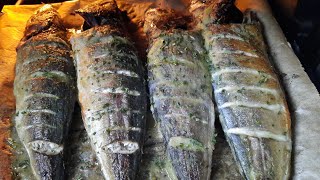 Poisson braisé au four avec frites de plantains  très facile Cameroun [upl. by Sacul]